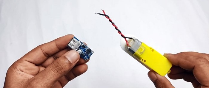 How to make a pocket generator for charging your phone that is always ready to go