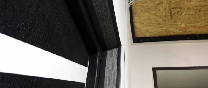 How to make window or door slopes from leftover laminate and save a lot of money