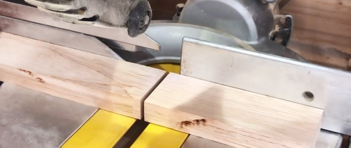 How to make a permanent tongue-and-groove joint