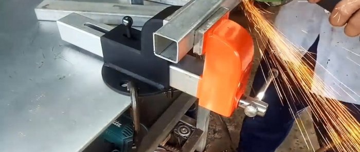 Homemade Ultra-Fast Clamping Vise with Unique Sliding Mechanism