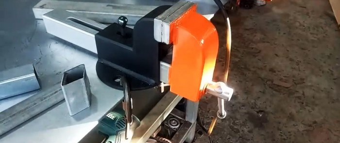 Homemade Ultra-Fast Clamping Vise with Unique Sliding Mechanism