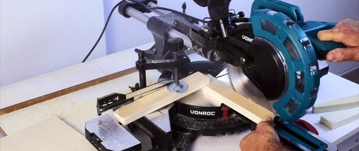 How to Make Dowels or Round Sticks with a Miter Saw