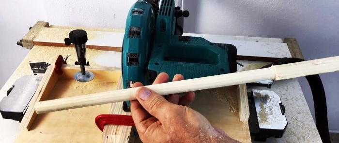 How to Make Dowels or Round Sticks with a Miter Saw