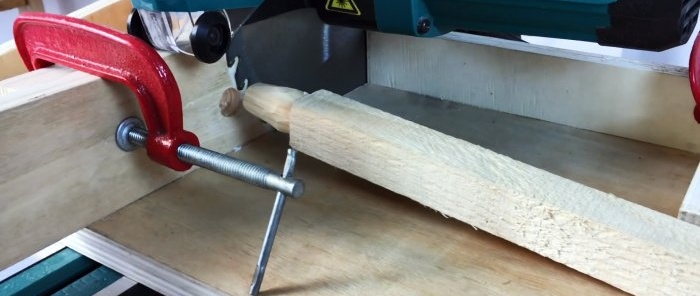 How to Make Dowels or Round Sticks with a Miter Saw