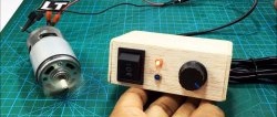 How to make a 40V 10A DC motor speed controller with reverse based on a Chinese module