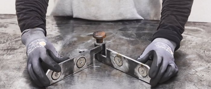 How to make a magnetic holder for welding at any angle that you can’t buy in a store