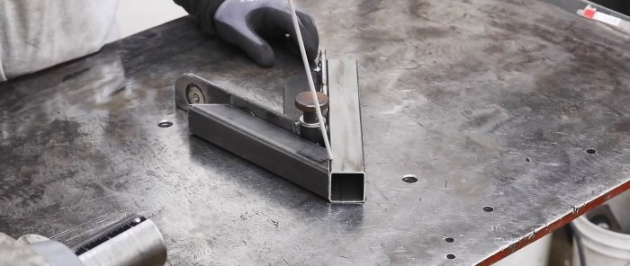 How to make a magnetic holder for welding at any angle that you can’t buy in a store