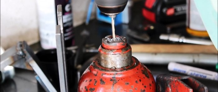 How to make a jack adapter for lifting heavy loads with a low grip