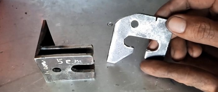 How to Make a Self-Locking Door Latch from Leftover Sheet Metal