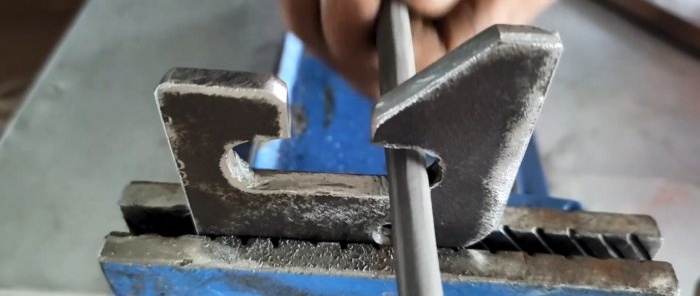 How to Make a Self-Locking Door Latch from Leftover Sheet Metal