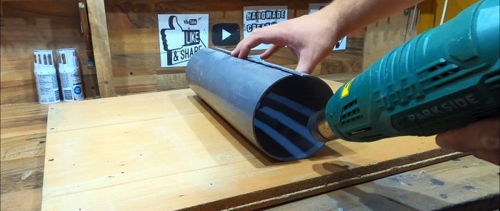 How to make a sheet from PVC pipe and use it for your DIY projects