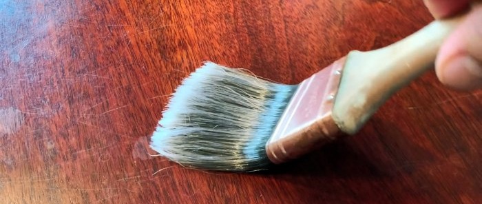 How to restore completely dried out brushes