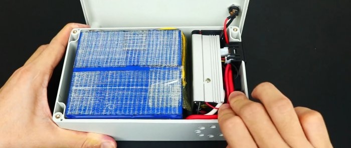 How to make a 220 V 50 Hz battery