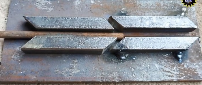 How to make a device for making gratings from a rod