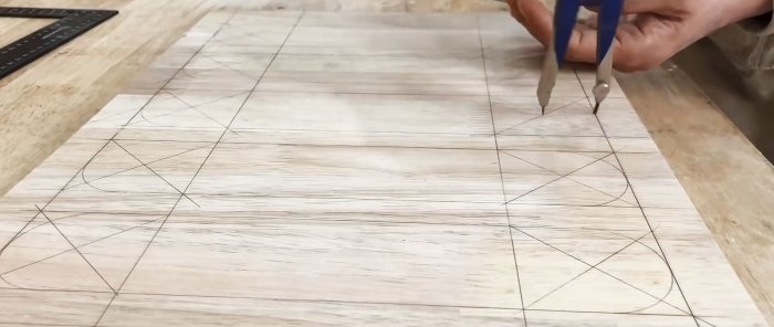 How to make a lattice from a single piece of furniture board