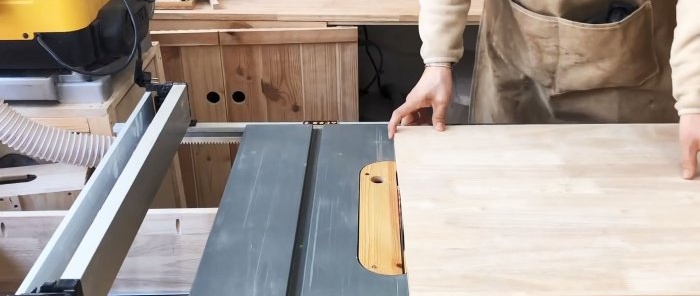 How to make a lattice from a single piece of furniture board