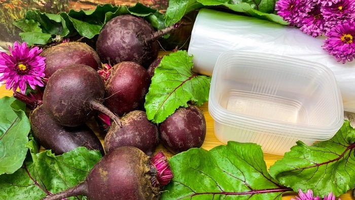 4 ways to freeze raw beets for the winter