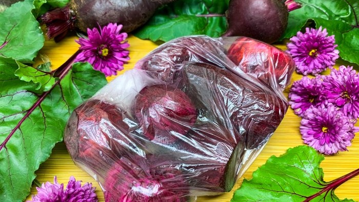 4 ways to freeze raw beets for the winter