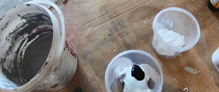 How to cheaply make a realistic imitation of marble using Venetian plaster