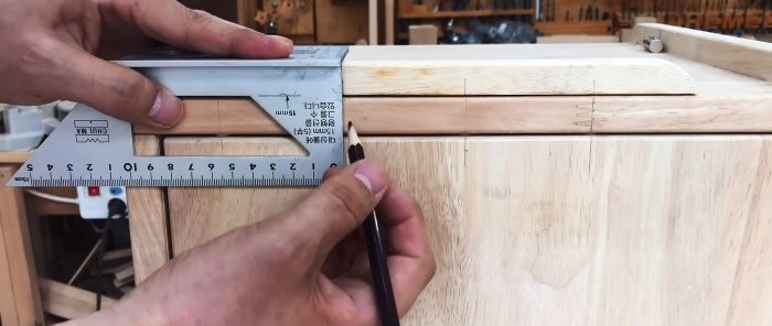 How to make a keyless secret magnetic lock on furniture