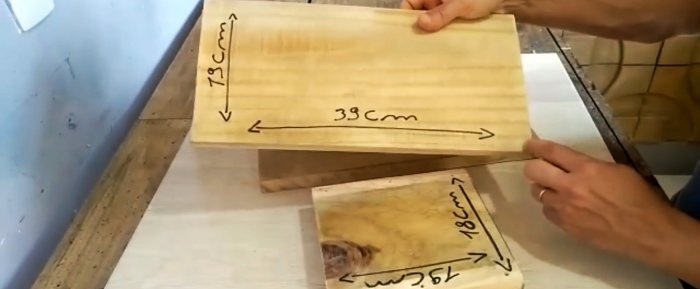 How to make a simple mold for casting cement blocks from boards and PVC pipe