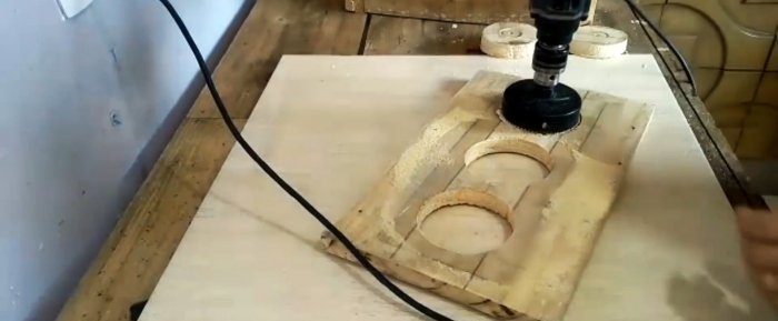 How to make a simple mold for casting cement blocks from boards and PVC pipe