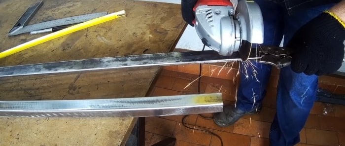 How to make a large clamp from a profile