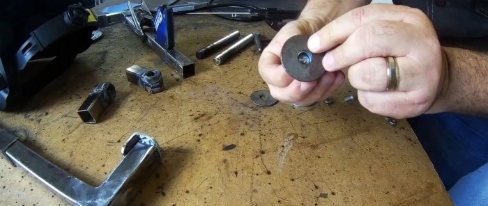 How to make a large clamp from a profile