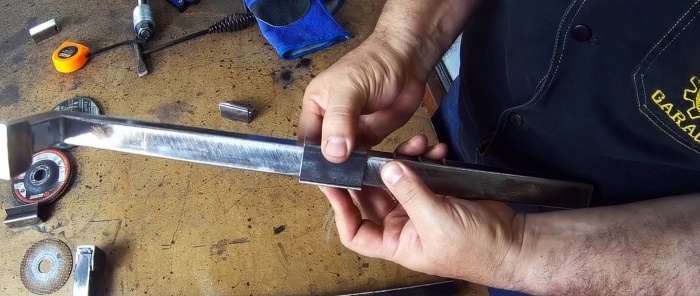 How to make a large clamp from a profile