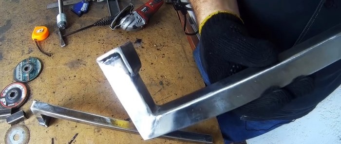 How to make a large clamp from a profile