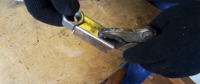 How to make a large clamp from a profile