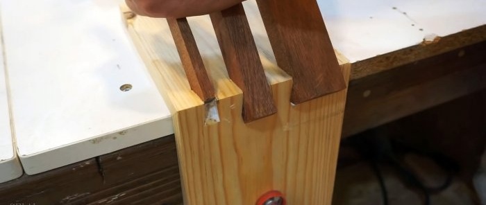 How to make a jig for a router for a dovetail box joint