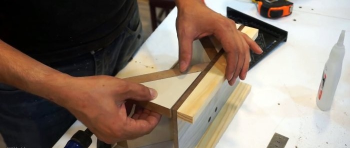 How to make a jig for a router for a dovetail box joint