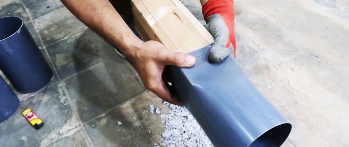 3 ways to make a square one from a round PVC pipe