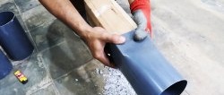 3 ways to make a square one from a round PVC pipe