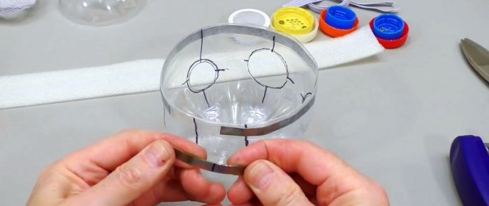 High-quality do-it-yourself respirator made from PET bottles