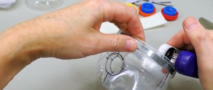 High-quality do-it-yourself respirator made from PET bottles