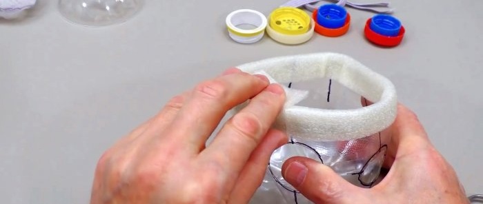 High-quality do-it-yourself respirator made from PET bottles