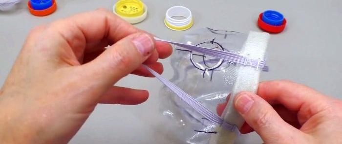 High-quality do-it-yourself respirator made from PET bottles