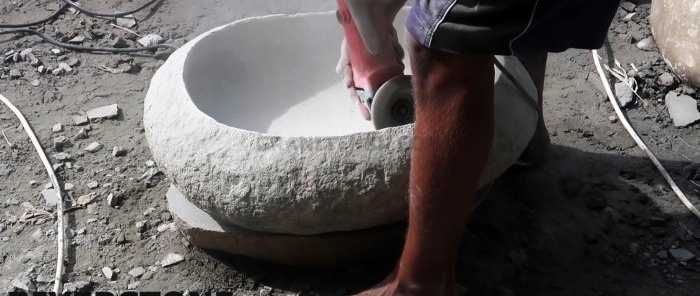 How to make a shell from a river boulder