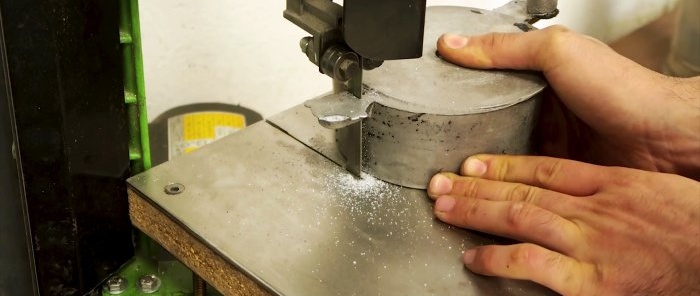 How to cast a pulley for a belt grinder from aluminum