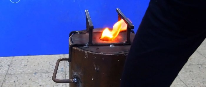 How to make a wood-burning turbo stove with your own hands