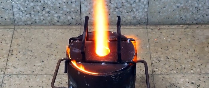 How to make a wood-burning turbo stove with your own hands