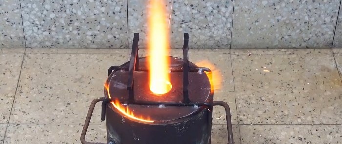 How to make a wood-burning turbo stove with your own hands