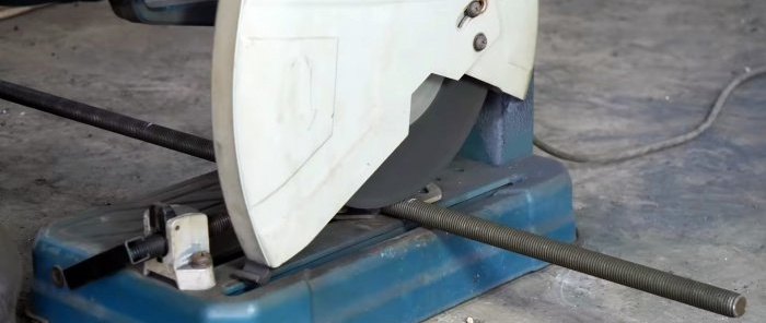 How to make a press for quickly rolling out dough without welding