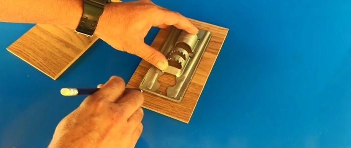 How to make a jig for absolutely straight cutting with a jigsaw