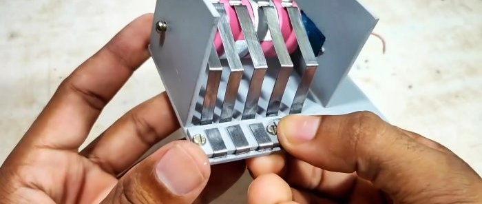 How to make a mechanical garland switch without knowledge of electronics