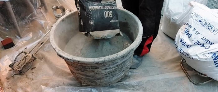 How to mix an obedient and durable cement mortar for finishing a facade in the autumn-spring period