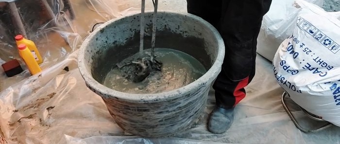 How to mix an obedient and durable cement mortar for finishing a facade in the autumn-spring period