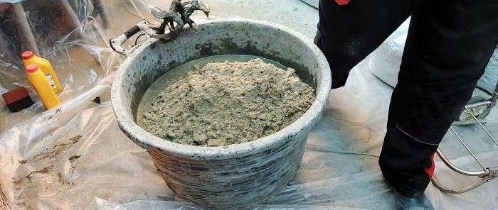 How to mix an obedient and durable cement mortar for finishing a facade in the autumn-spring period